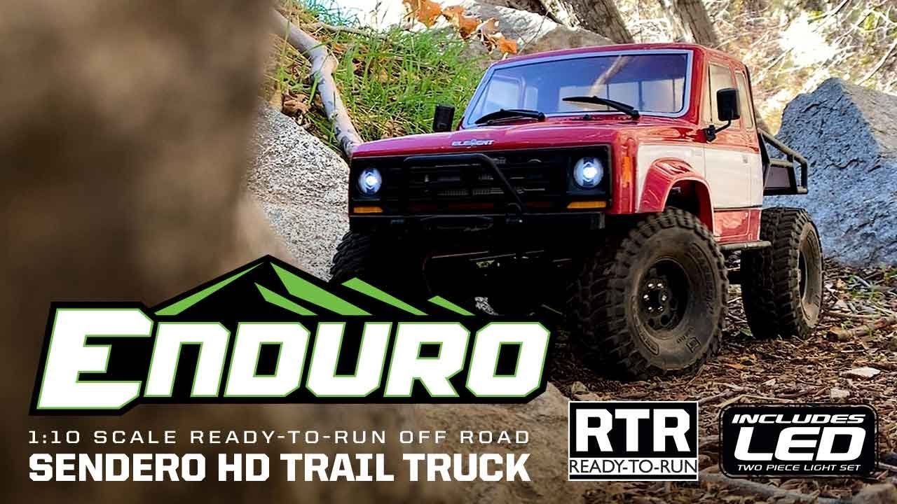 Element RC – Enduro Trail Truck RTR s karosériou (červená)