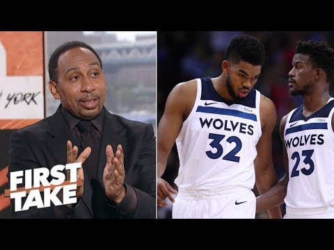 Stephen A.: Butler questions the heart of Towns and Wiggins | First Take