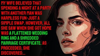 My Wife Believed That Spending a Night at Party With Another Man Is Harmless Fun-Just a Simple Swap.