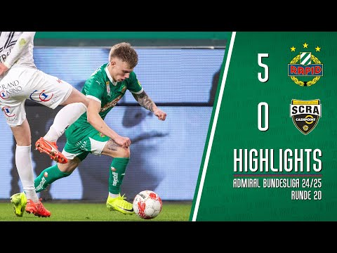 Highlights: SK Rapid – SCR Altach