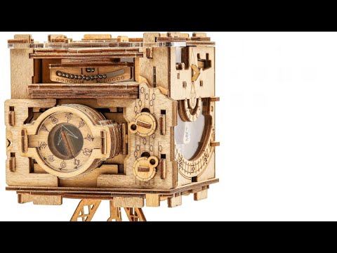 iDventure Cluebox PRO - Sherlock's Camera - Escape Room Game - sequential Puzzle Box