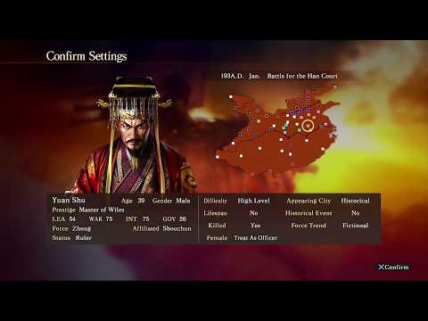 Battle for the Han Court! Part 1 Expert mode Romance of the Three Kingdoms XIII (ROTK XIII)