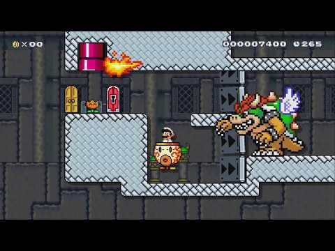 Bowsers Castle got an update! by Stewieman - Super Mario Maker 2 - No Commentary 1by