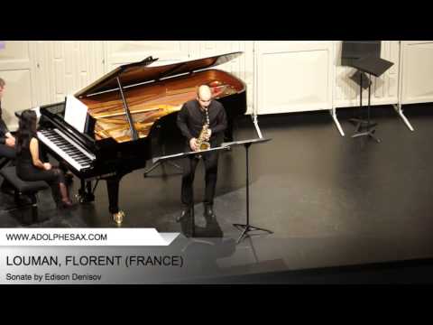 Dinant 2014 - LOUMAN, Florent (Sonate by Edison Denisov)