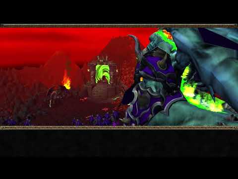 Kelthuzad le revela a Arthas sus conocimientos sobre la Legión de fuego