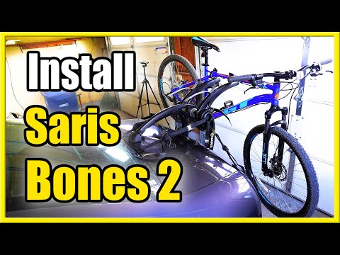 How to Install the Saris Bones 2 Bike Rack on Car (Under 5 Minutes!)