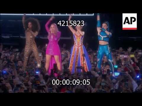 Spice World 2019 life from Wembley Stadium 13/06/19 - Spice up your life (professional footage)