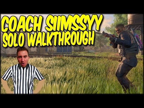 COACH SIIMSSYY! TALKING MY PLAY BY PLAY THROUGH AN ENTIRE SOLO COD BO4 BLACKOUT WIN!
