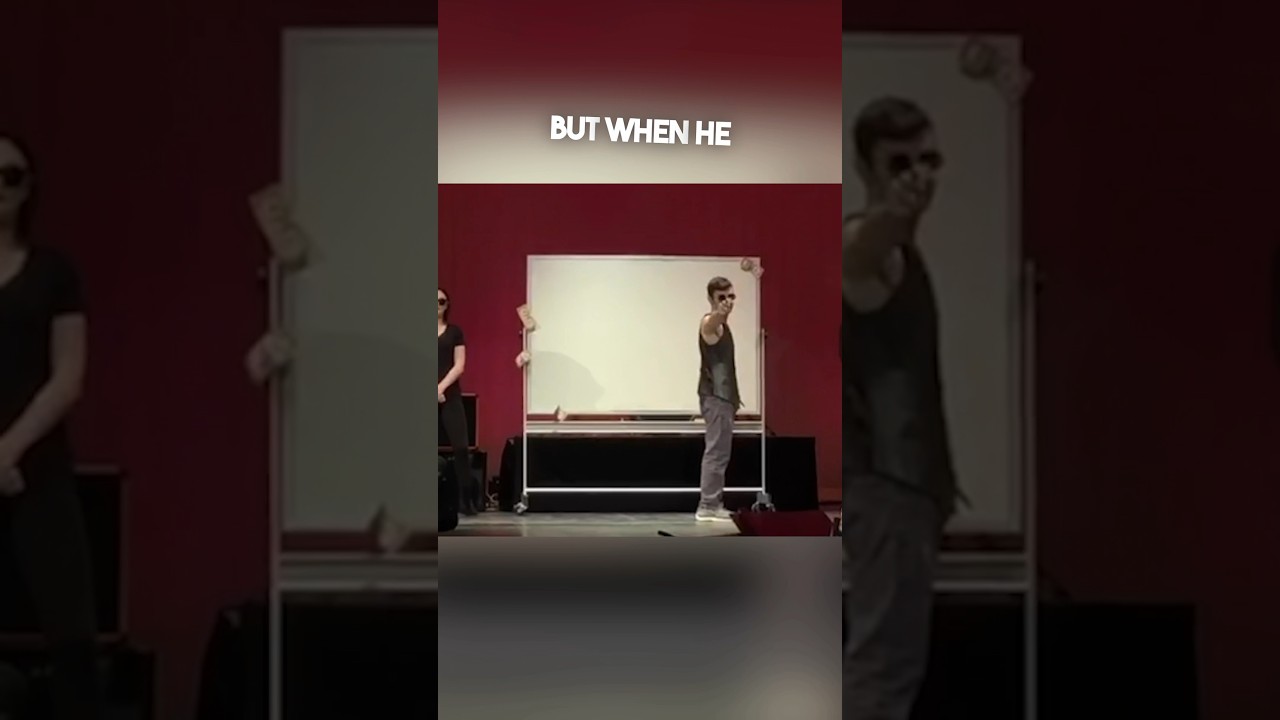 This high school student has the greatest talent 👏