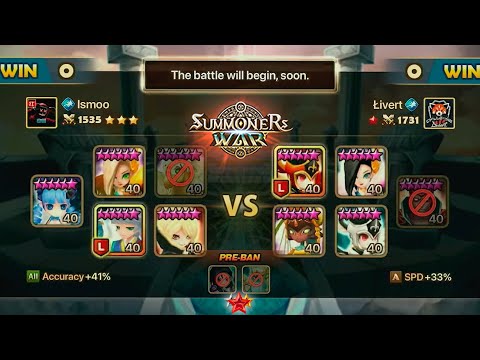 Livert vs Ismoo. SWC2021 EUROPE CUP Semifinal (BO5) - Summoners War