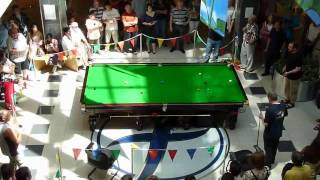 preview picture of video 'Snooker-Weltmeister Steve Davis am 10.07.2010 in Kulmbach'