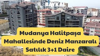 Mudanya Halitpaşa'da Satılık Deniz Manzaralı 3+1 Daire