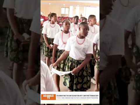 Igbo boys and girls at Igbo Women Assembly & Alagbo Development Foundation Intl Mother Language Day