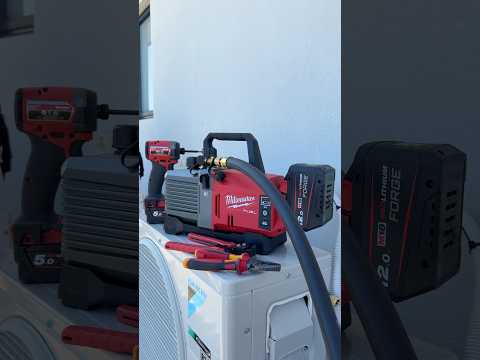 Milwaukee M18 Vac Pump - HVAC Tech Review ‼️