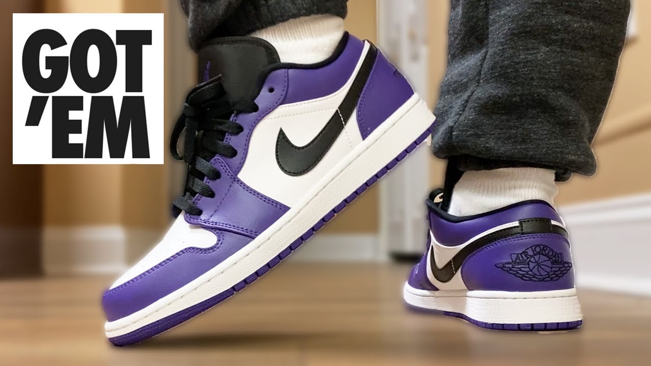 Watch Now Nike FINALLY Got Them Right! 2020 Jordan 1 Low Court Purple ON FEET! Nike FINALLY Got Them Right! 2020 Jordan 1 Low Court Purple ON FEET!
