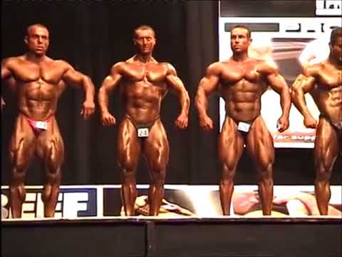 NABBA Universe 2006 - Men 3 Line-up