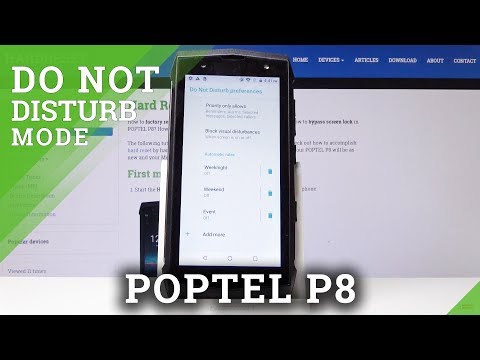 How to Enable Silent Mode in POPTEL P8 – Do Not Disturb Mode