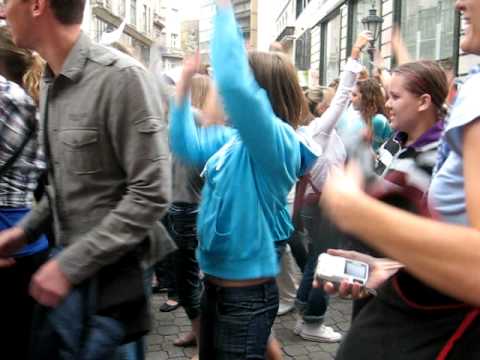 Michael Jackson FlashMob Hungary-Váci utca