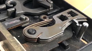 Reading Hardware 3 lever bit key for antique mortise lock