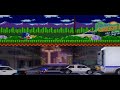 Sonic Movie 1 and 2 - pixel art credit sequence
