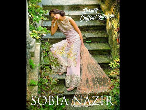 Sobia Nazir Chiffon Replica dress | Buy Sobia Nazir Designer Replicas in India online
