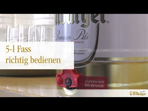 Die 5-l Dose richtig bedienen