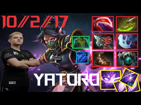 Yatoro Templar Assassin Carry Gameplay Patch 7.31b - Dota 2 Full Gameplay player perspective.