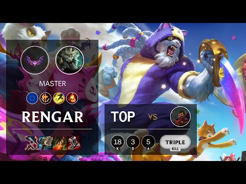 Rengar Top vs Graves - EUW Master Patch 12.4