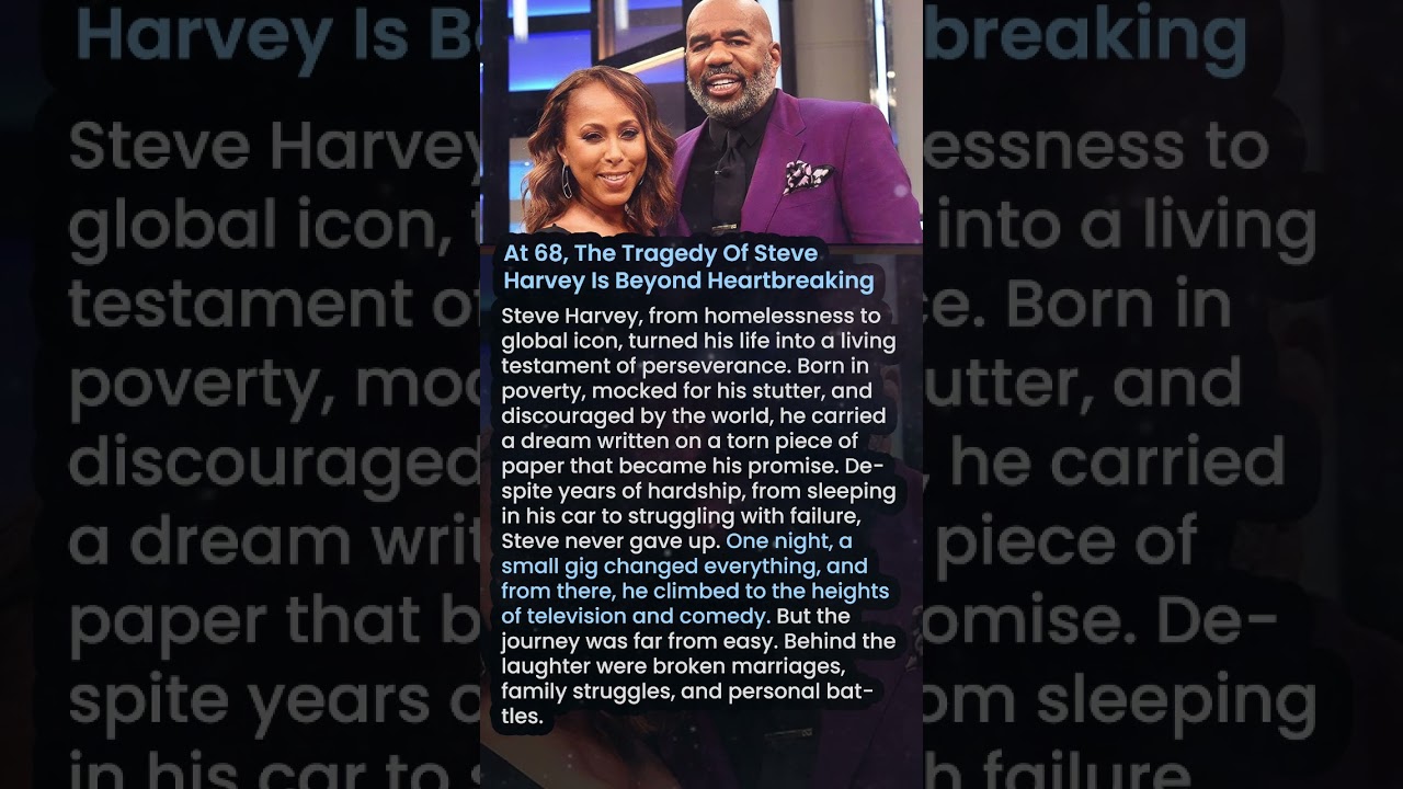 At 68, The Tragedy Of Steve Harvey Is Beyond Heartbreaking #shorts