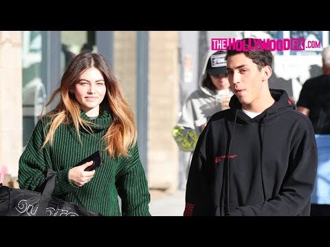 Thylane Blondeau Reveals The Proper Way To Say Her Name While Leaving Lunch With Samuel Bensoussan