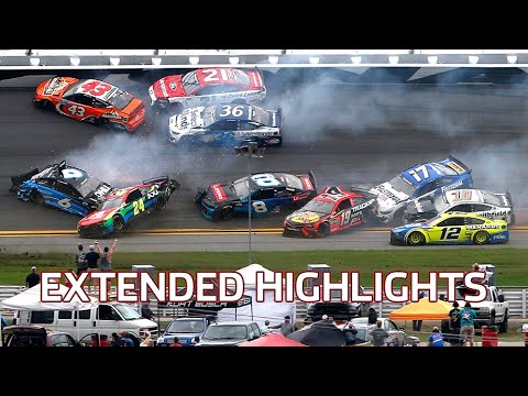 NASCAR 2021 DAYTONA500 レースハイライト動画