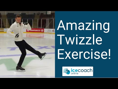 Amazing Figure Skating Exercise to Practice your Backward Twizzles!