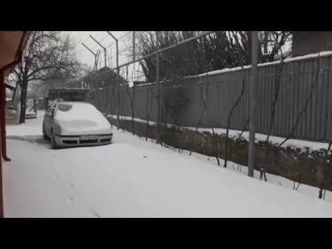 Zapada mare!!! Drumul Dunareni-Aliman deja inchis!!!