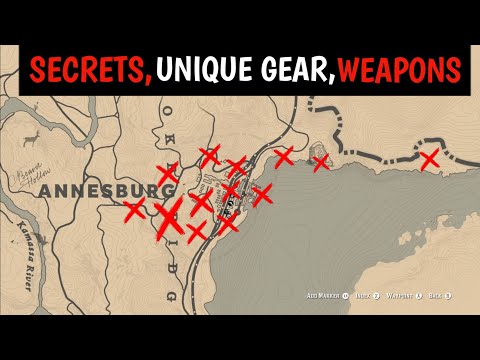 12 Unique Gear, Secrets & Weapons You Should Find In Annesburg - Red Dead Redemption 2