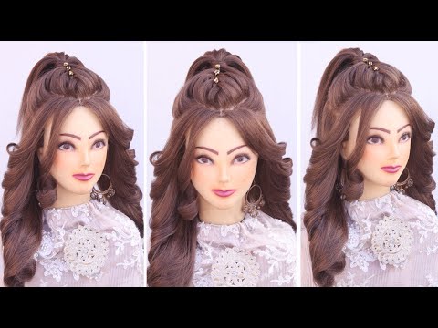 Stylish Bridal Hairstyles: Kashee's Best Ponytail &...