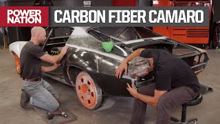 Road Course Camaro Carbon Fiber Installation and Rear Assembly - Carcass S4, E16