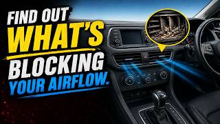 Weak Air Flow From Car Vents?🚗 5Common Causes You Must Check!