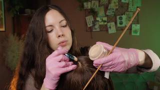 ASMR Satisfying Scalp Check & Oily Scalp Treatment