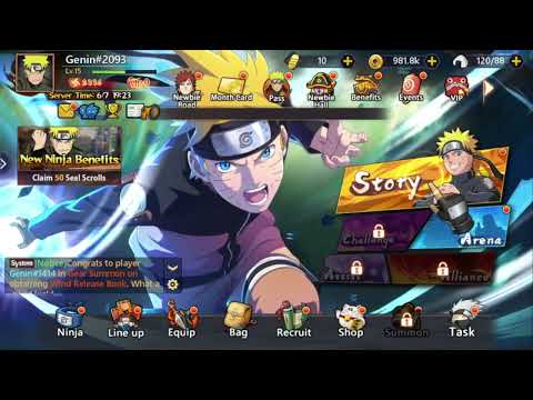 Ninja Legend: New Chapter New Giftcodes June - Naruto RPG Android Game