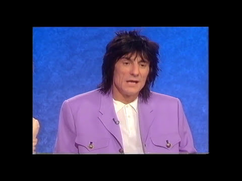 Rod Stewart Interview  with Ronnie Wood Bob Hoskins Robbie Coltrane  Aspel 1993 #RODSTEWART