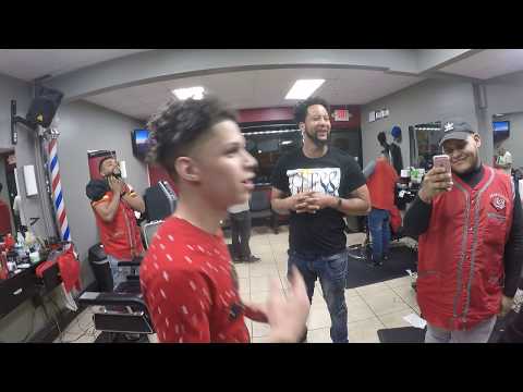Marito "El Lindo" vs El Menor "La Polemica" en Master Blade Barbershop. #2