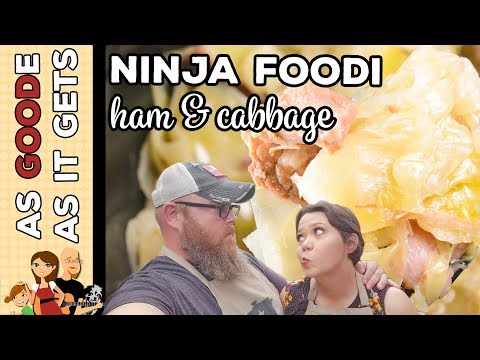 Ninja Foodi : Electric Pressure Cooker Ham & Cabbage...