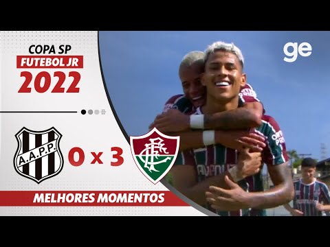 PONTE PRETA 0 X 3 FLUMINENSE| MELHORES MOMENTOS | COPA SÃO PAULO DE FUTEBOL JR. | ge.globo