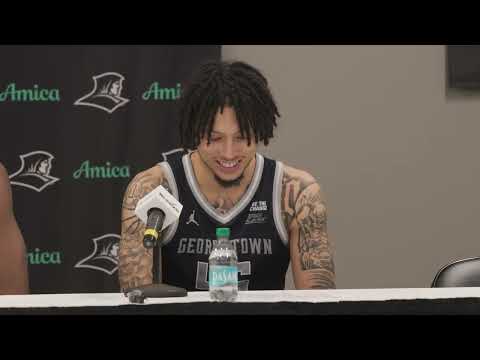 Georgetown MBB at Providence Postgame Press Conference