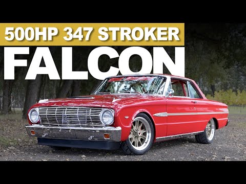 550HP '63 Ford Falcon Race Car 'Red Rocket' [4K]