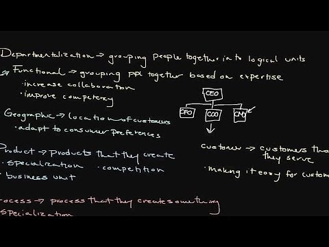 Developing an Organizational Structure