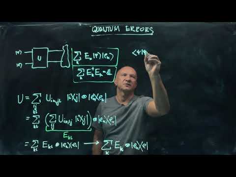IQIS Lecture 7.4 — Quantum errors