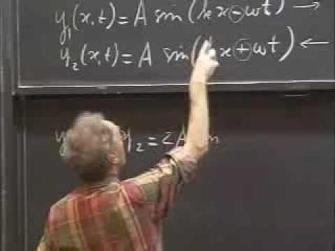 8.03 Physics III, Vibrations and Waves : 8/23 - Traveling Waves, Sound Waves and Energy in Waves