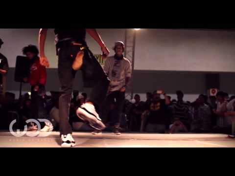 World of Dance LA 2012 Allstyles Battle: Les Twins Larry vs Smart Mark