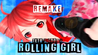 Cover art for 【 TETO's GROWL 】 ROLLING GIRL (REMAKE)【 HARD ROCK VER 】